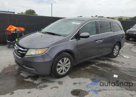 2016 Honda Odyssey Exl from USA, damaged, VIN 5FNRL5H62GB003787